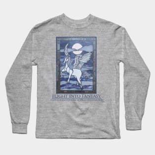 Flight Into Fantasy Stained Glass for Light Long Sleeve T-Shirt